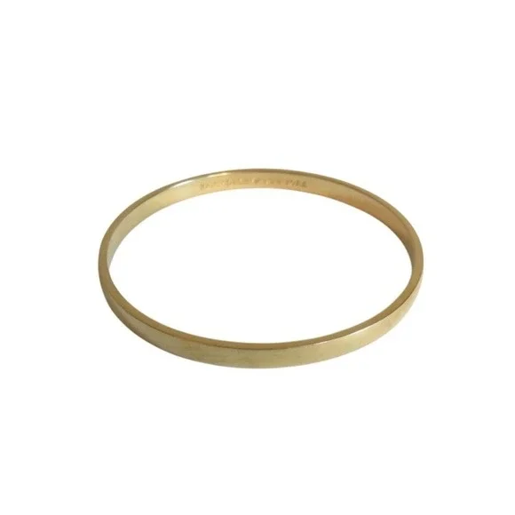Kate Spade New York Women's Idiom Heart Of Gold Bangle‎ Bracelet 8" - Picture 4 of 6